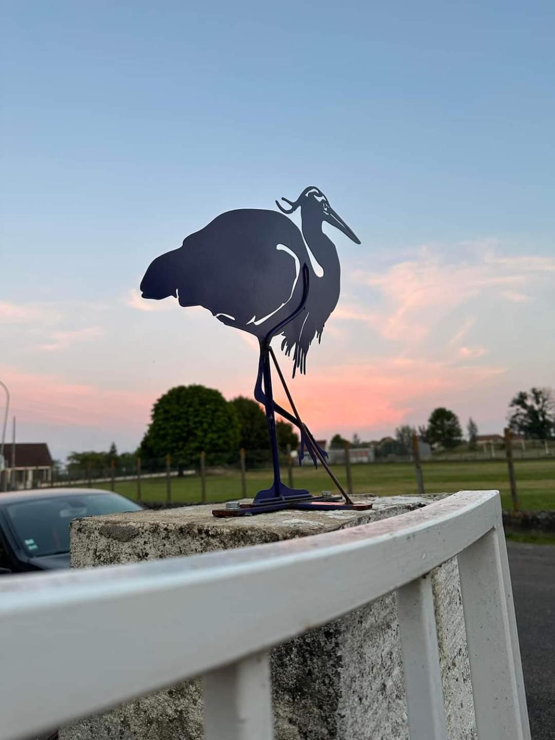 Le Heron Pourpre B&B Gastronomique Cronat Eksteriør bilde